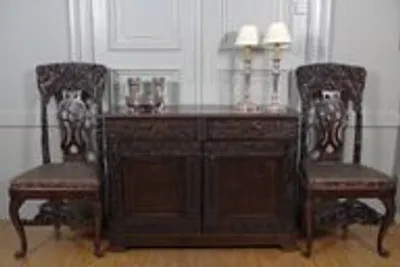 18e eeuwse eiken dressoir thumbnail 5