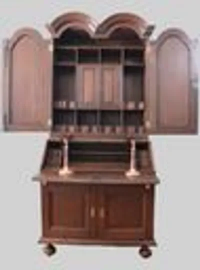 Double dome bureau 18e eeuw thumbnail 6