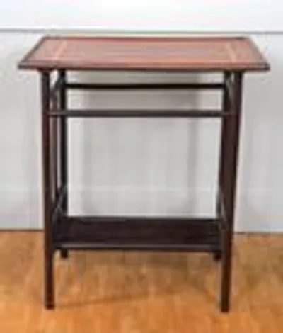 Edwardian bijzettafeltje faux bambou thumbnail 1