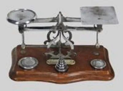 Engelse brievenweegschaal thumbnail 2