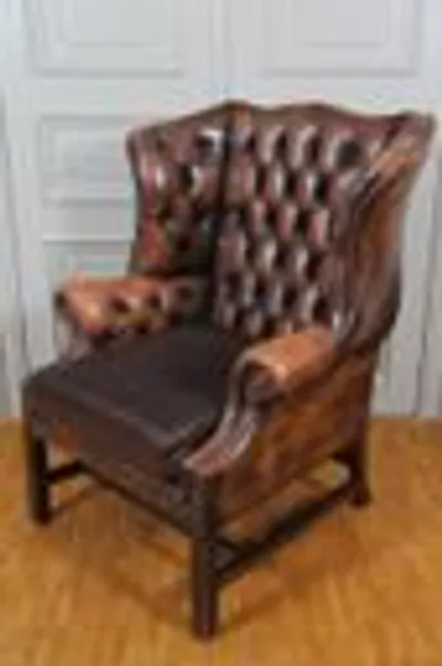 Georgean stijl wing chair thumbnail 2