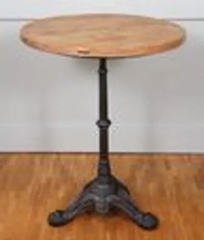 Gietijzer cafeetafeltje thumbnail 1