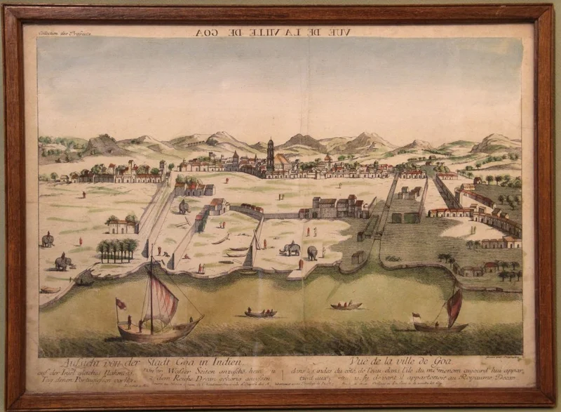 Gravure indische stad - Diversen › Schilderijen en prenten - €55.00 - Oude gravure van de stad Goa
19e eeuw
44 x 32cm