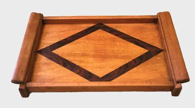 Klein dienblad met inlag