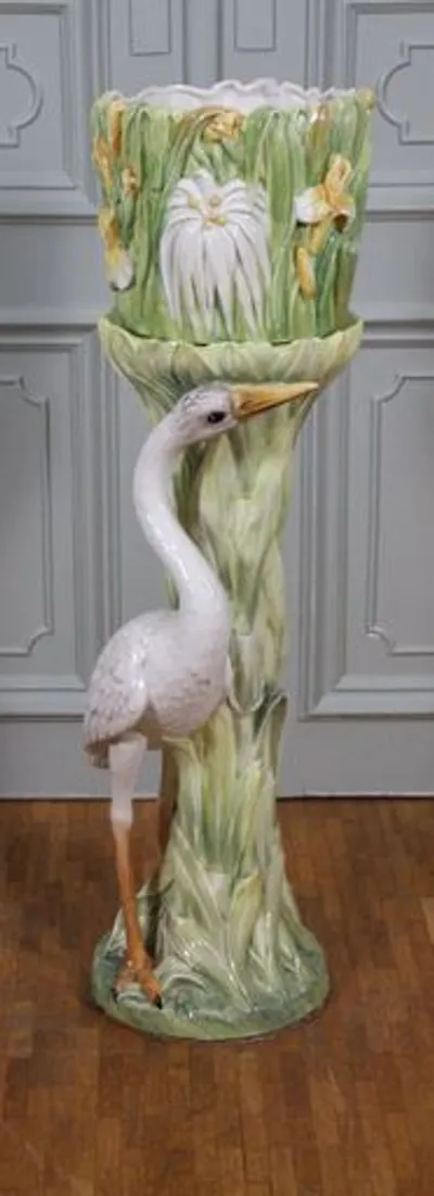 Majolica jardinière 2