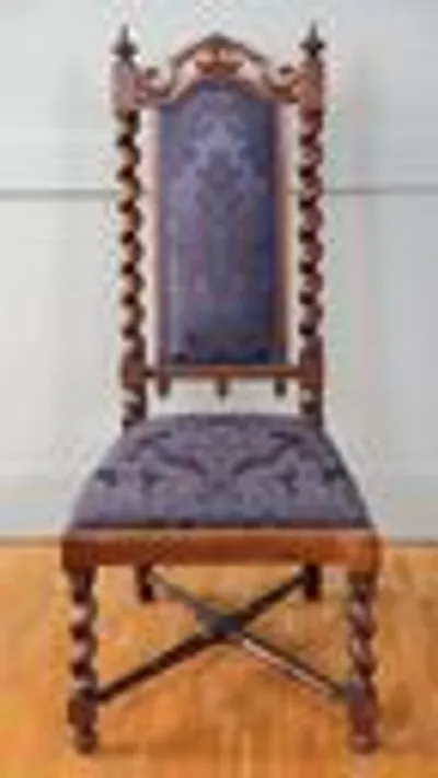 Midvictoriaans haardstoeltje thumbnail 1