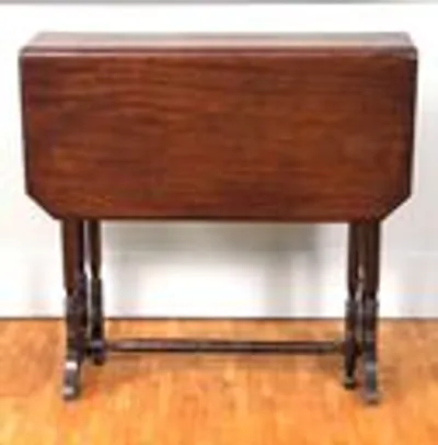 Palissanderkleurig sutherlandtafeltje thumbnail 1