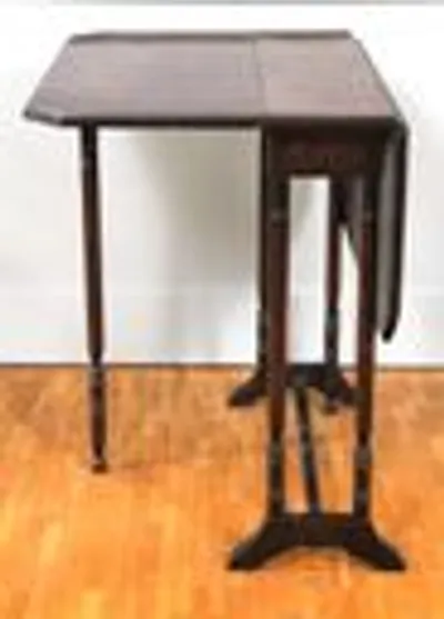 Palissanderkleurig sutherlandtafeltje thumbnail 3