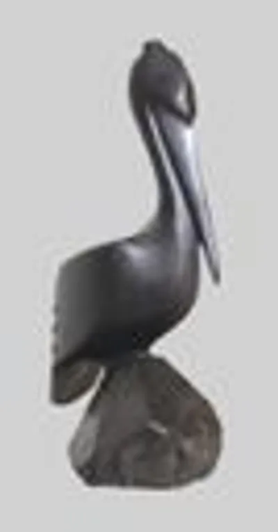 Pelikaan in ebbenhout thumbnail 2