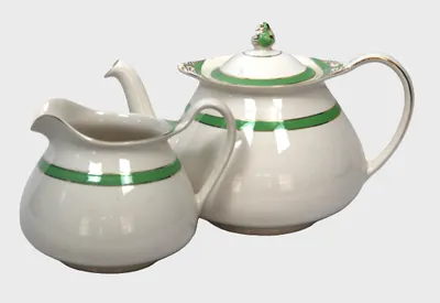 Theepot en melkkan 1940-1950