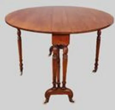 Victoriaanse ronde dropleaftafel thumbnail 4