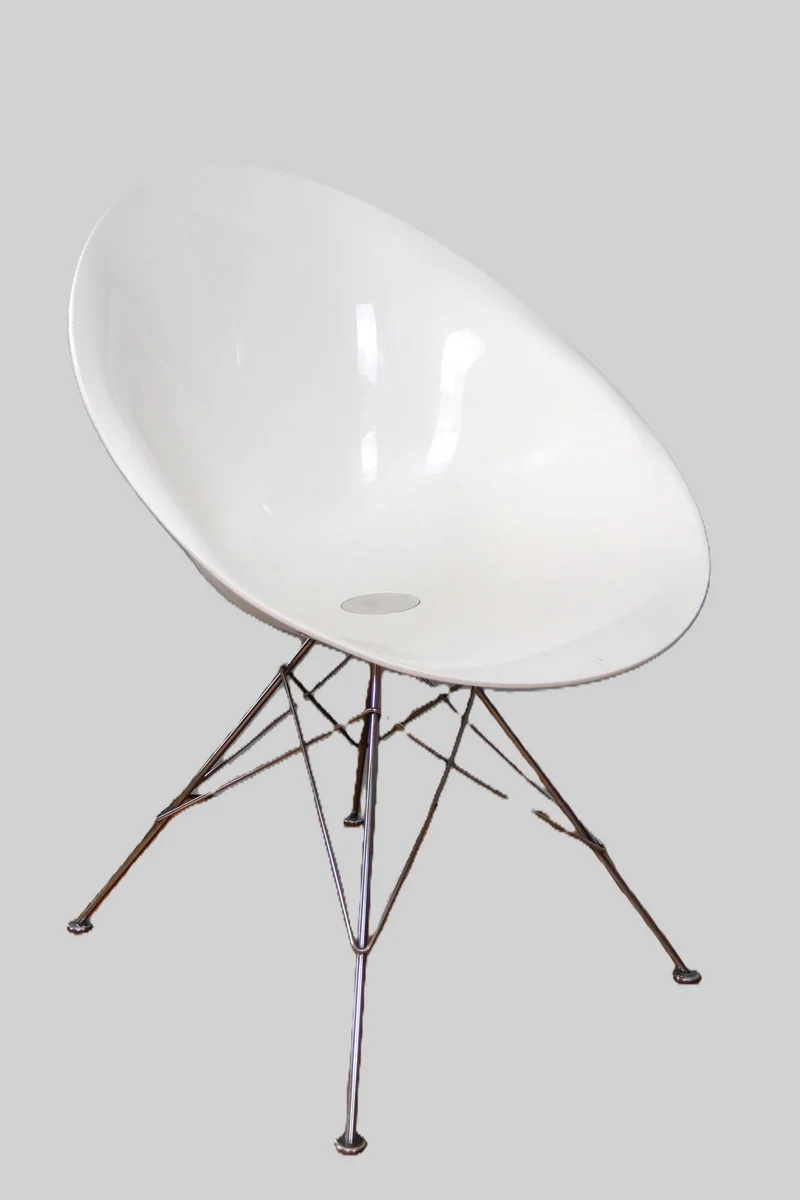 Vintage stoel - Meubel › Zitmeubels - Egg Chair  Ero S Kartell
81cm hoog, 61cm breed, 50cm diep
1960-1970